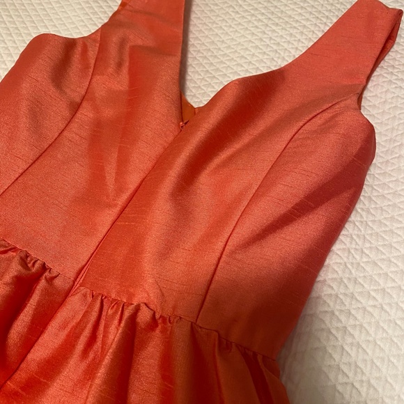 ALFRED SUNG Coral Wedding Dress - Picture 8 of 11